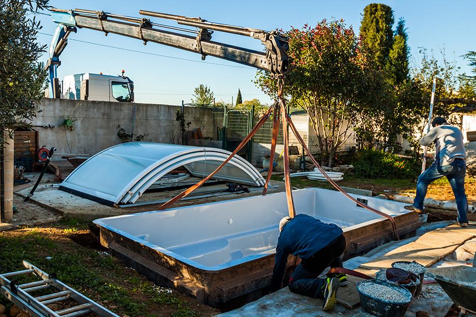 Piscine coque